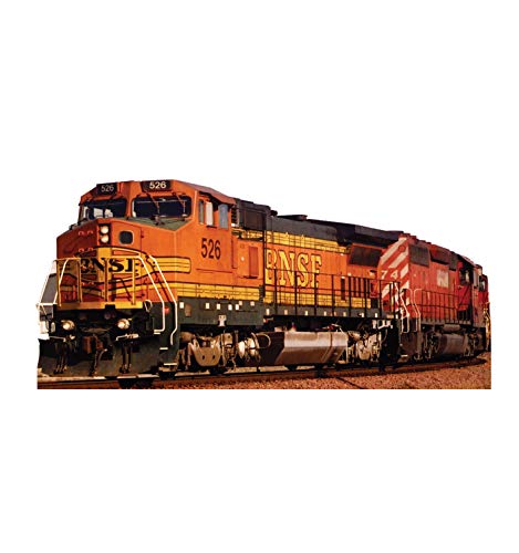 Cardboard People BNSF Train 526 Cardboard Cutout