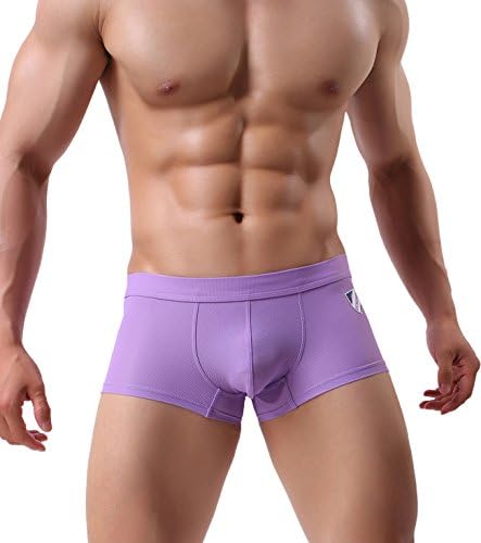 Men's Tight Boxer Shorts Brief-style Underpants B11684