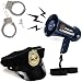 Tigerdoe Police Accessories for Kids - 3 Pc Set - Cop Toys - Police Officer Costume