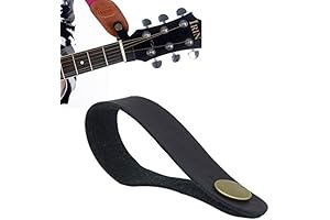 Premium Guitar Strap Lock, Leather Guitar Strap Button, Leather Guitar Neck Strap...