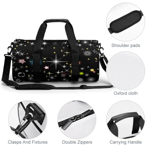 Sac week-end duffel bag galaxie pour optimiser vos bagages cabine - 5