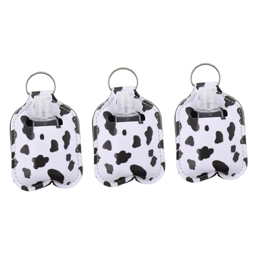 VALICLUD 3 Piezas Funda para Vaca Cubierta de Gel de Manos Accesorio Portátil y Recargable para Cosméticos y Perfume