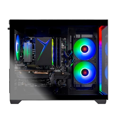 Image of Skytech Gaming Chronos Mini Gaming PC, AMD Ryzen 5 5500 3.6GHz, NVIDIA RTX 5060 Ti 8GB VRAM, 1TB NVMe SSD, 16GB DDR4 RAM 3200, 650W Gold PSU, Wi-Fi 5, Windows 11, Desktop