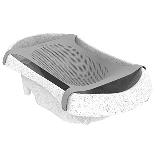 The First Years First Suds Newborn to Toddler Tub – 3 Stage Baby Bathtub with Soft, Non-Slip Infant Sling – Birth to 25 Pounds