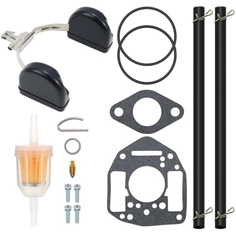 Carbman Rebuit Kit fits 146-0657 Carburetor Repair Kit Replacement for Onan 146-0657 P216G P218G P220G P224G Carb for Nikki Performer 16 18 20 P216G P218G P220G Cover