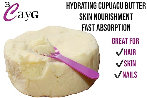 3Cayg Natural Cupuacu Butter Pure And Unrefined 8Oz Body Butter #TOP1