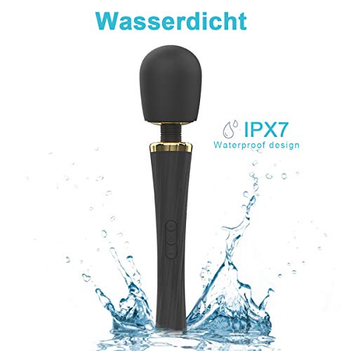 Massagestab Tracy’s Dog Deluxe Magic mit drei Aufsätzen und kabellosem Design