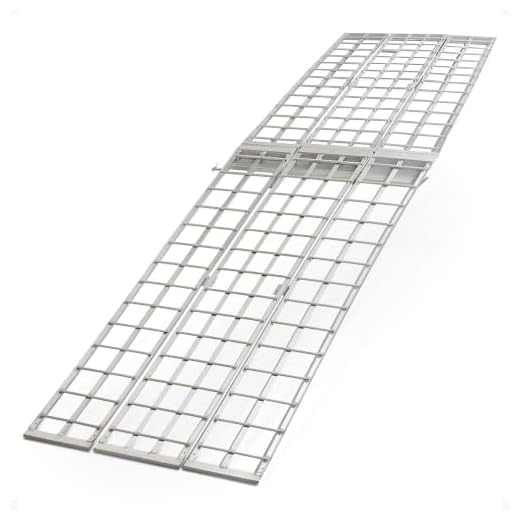 Black Widow Heavy-Duty Folding 3-Piece Motorcycle Ramp - 1,500 lb. Capacity
