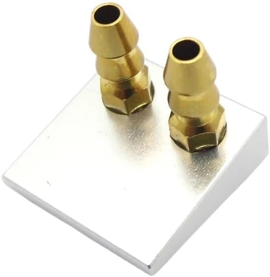 RC Boat Water Cooling Inlet Pickup Bottom Dual Water Nipple Nozzle for RC Boat Mono Speedboat Hydroplane CAT(Single Nipple)