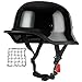 Produktbild Smilfree Halbschalenhelm Jet-Helm Helm Retro Halbhelme Motorradhelm Mit ECE Genehmigt Brain-Cap Halbschale Roller-Helm Scooter-Helm Chopper Helm FüR Erwachsene Herren Damen