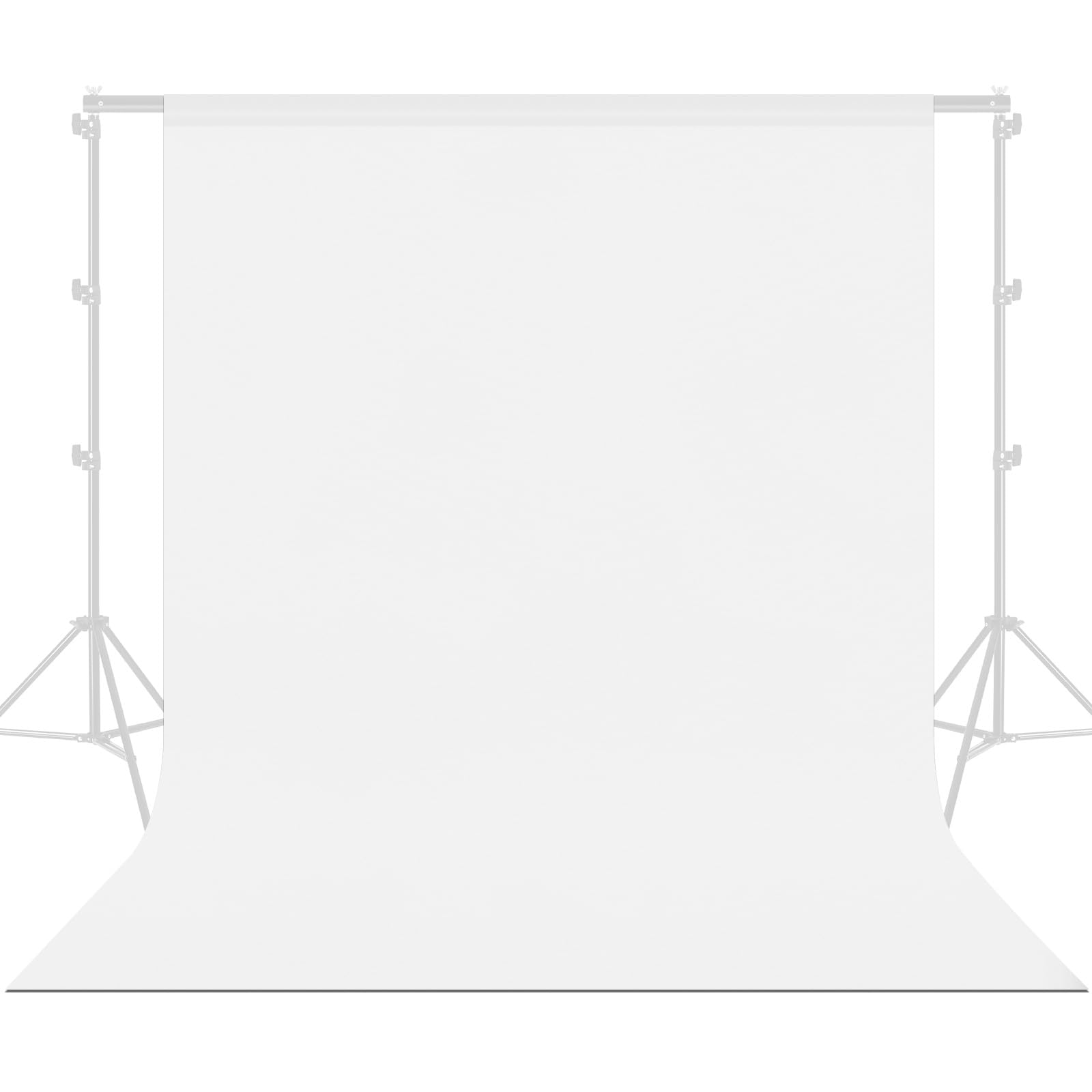 Amazon | Lightdow 撮影用背景布 白 210cm×300cm 折りたたみ バック 