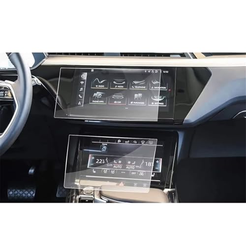 Film protecteur d'écran pour Q7 Q8 E-tro verre trempé autoradio GPS 2019-2023