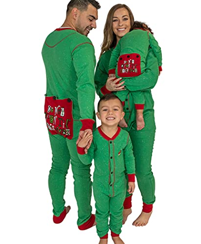 Lazy One Flapjacks, Matching Pajamas for The Dog, Baby & Kids, Teens, and Adults (Don't Open 'Till Christmas, Medium)