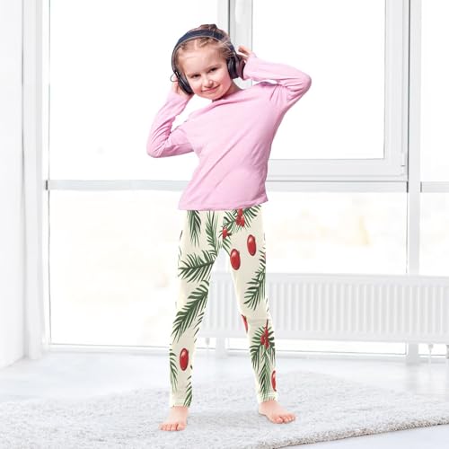 Toddler Girls Leggings Printed Yoga Pants Leggings Branches and Balls for Kids4