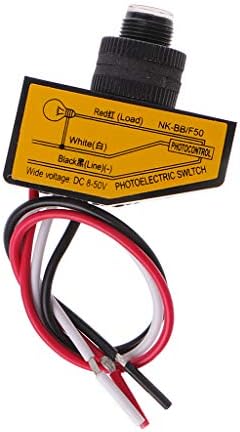 YoungerY Automatic Light Control Sensor DC12V 24V 36V 48V Dusk To Dawn Photocell Switch