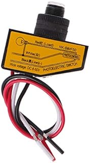 YoungerY Automatic Light Control Sensor DC12V 24V 36V 48V Dusk To Dawn Photocell Switch