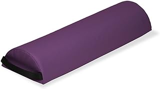 EARTHLITE Bolster Pillow Half Jumbo - Durable Massage Bolster, 100% PU Upholstery incl. Strap Handle/Professional Quality for Massage Tables/Back Pain Relief