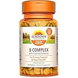 Sundown Vitamin B Complex with 6 Essential B Vitamins, 100 Tablets