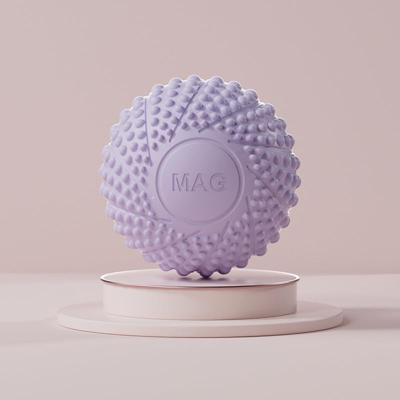 RIVAAN Massage Balls -Deep Tissue Fascia for Muscle Recovery, Foot Relaxation, Magnetic Acupoint Alleviate Pain, Lacrosse High Density Roller Relief, Acupressure Therapy Trigger Point(Purple,1 Piece) (B0D4227DHJ) Amazon Price History, Amazon Price Tracker