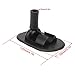 Kuuleyn 2PCS Inflatable Boat Tent Base,PVC 180 Degree Rotation Kayak Canopy Mount Base Sun Shade Deck Mount for Rowing Boat Speedboat Kayak Sun Shade Canopy Mount Base