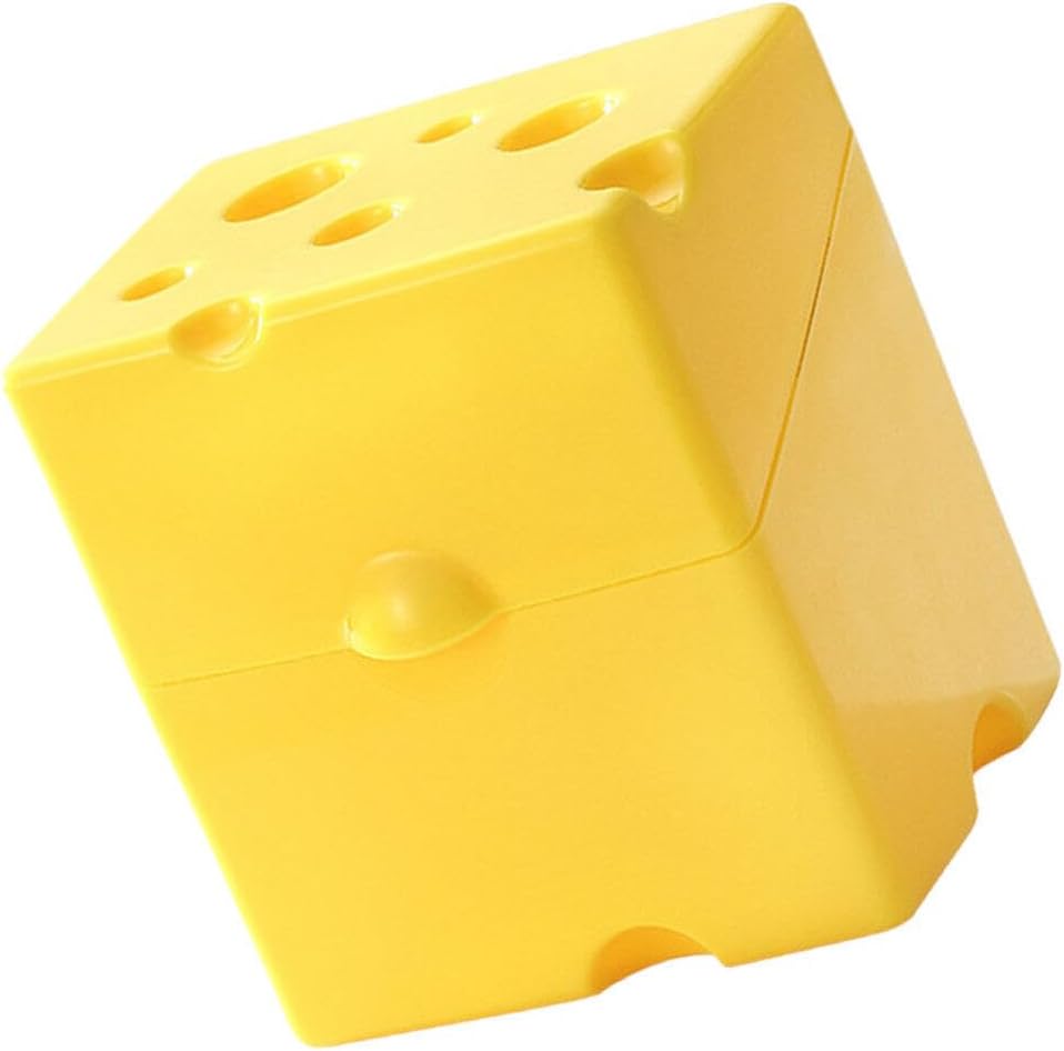 HOLIDYOYO Sliced Cheese Storage Container with Flip Lid, Sliced Cheese Holder for