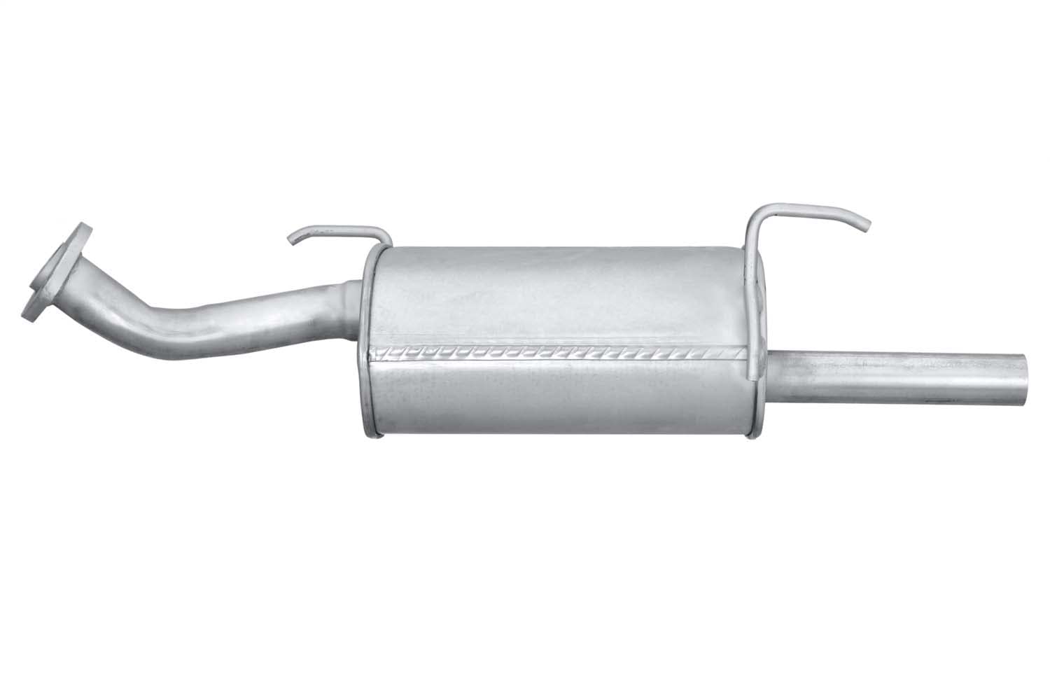 HELLA 8LD 366 033-671 Tłumik końcowy - Easy2Fit® Kit - z tyłu - jednoczęściowy - Komplet z elementami do montażu