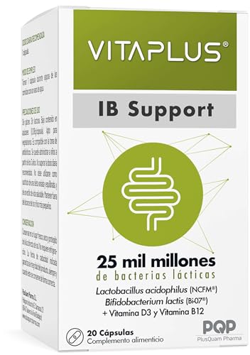Vitaplus Ib Support 20 Cap aux ferments lactiques dosés pour le côlon irritable