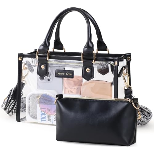 PACKISM pequeña bolsa tote transparente para mujer miniatura 1
