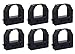 SuppliesMAX Compatible Replacement for Amano AS-1000/ATX-10/BX-1500/BX-2000/MRX-30/MRX-35 Black Time Clock Printer Ribbons (6/PK) (CE-319252)