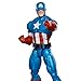 Marvel Legends Series Captain America, Avengers Retro Comics Secret Wars Collectible 6 Inch Action Figure with Shield