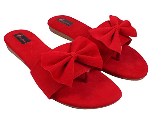 Image of Red Flamingo Womens And Girls flat sandal