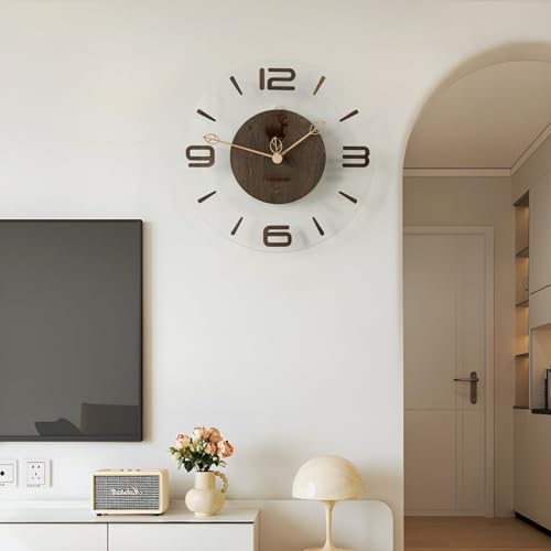 掛け時計 ウォールナット 木製」の人気商品一覧 | 安い商品を通販