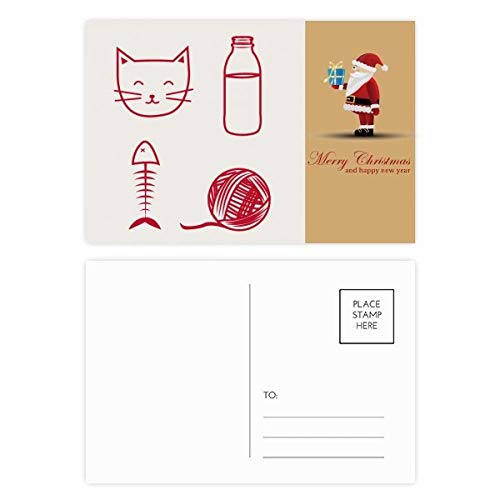 Cartes postales en laine de poisson chat pour décorer votre bureau et surprendre vos proches