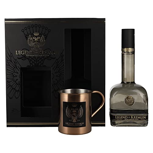 Legend of Kremlin Premium Russian Vodka 40% Volume 0,7l in Geschenkbox Cover