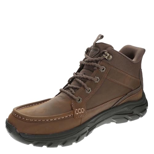 Skechers Men's Respected 2.0 - Hagler Boot, Cdb, 10.5 Medium