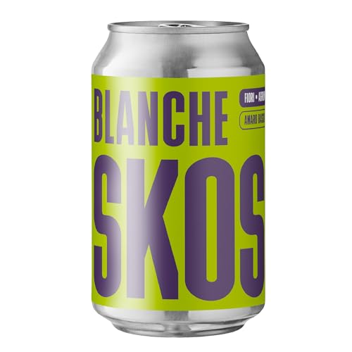SKOSSA Blanche Analcolica | 12 Lattine da 33 cl, Birra