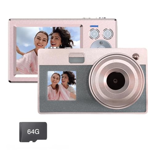 Digital Camera Double Screens 1080P Video 16x Teenager Photography Camera