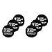 Hitting Disk Baseball & Softball Swing Disk Training Aids (6 Pack)