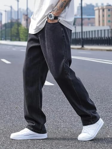 Image of TAGAS Men Relaxed FIT Denim Jeans | Loose Jeans for Men | Mens Baggy Fit Denim Jeans Pant | MDJ-22
