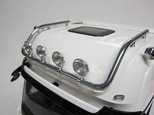 Carson 500907134 Mercedes-Benz 1:14 Dachlampenbügel MB Actros Gigaspace, Silber