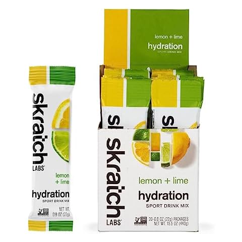 SKRATCH LABS Hydration Drink Mix, Lemon Lime Cover