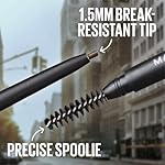 Maybelline Express Brow Ultra Slim Eyebrow Makeup, Brow Pencil with Precision Tip and Spoolie for Defined Eyebrows, Soft Brown, 1 Count (Packaging May Vary) - Image 5