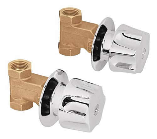 Foset Game 2 keys recessed, shower, threadable, cube, Basic