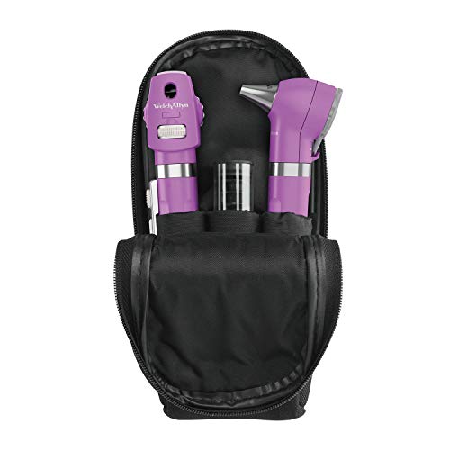 ウェルチ アレン ポケットLED検眼 耳鏡セット パープル 92871-PUR