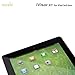 Moshi iVisor Screen Protector XT (Crystal Clear) for The New iPad 3rd & 4th Generation (Newest Model) -Black