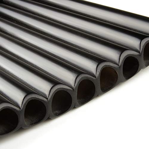 15 Pipes Pan Flute G Key Pan Pipes Woodwind Instrument Traditional Musical Instrument Bamboo Pan flute (Left Hand)