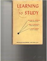 Learning to study B0007IL072 Book Cover