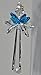 Archangel Michael, Hanging Crystal Guardian Angel, Window Sun catcher, Rainbow Maker