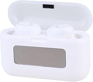 UKCOCO 1Pc Fones De Ouvido Invisíveis Fones De Ouvido Brancos Fones De Ouvido Esportivos Fones De Ouvido Inteligentes Fones De Ouvido Esportivos Tampões F9 Abertura Mini