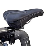 Padded Seat Cover for Peloton Bike & Peloton Bike+, Gel Seat Cushion, Ultimate Comfort for Men & Women, Accessories for Peloton Bikes